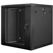 Lanberg WF01-6612-10B rack cabinet 12U Wall...