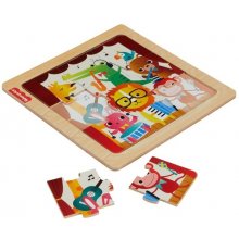 Fisher Price Wooden puzzle, animals