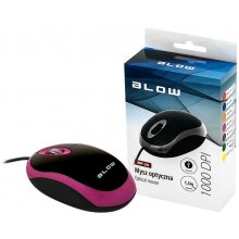 Hiir BLO Optical mouse W MP-20 USB pink
