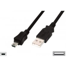 DIGITUS USB 2.0 Anschlusskabel Typ A -mini B...