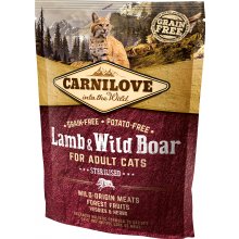 Carnilove Lamb & Wild Boar for Sterilised...