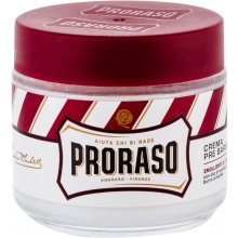 PRORASO Red Pre-Shave Cream 100ml - Before...