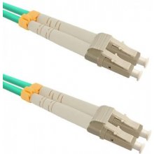 Qoltec 54081 fibre optic cable 15 m LC OM3...
