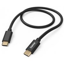 Hama Fabric USB cable 1.5 m USB 2.0 USB C...