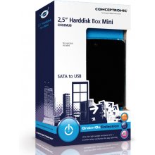 CONCEPTRONIC HDD Case 2.5" USB2.0 SATA I-III...
