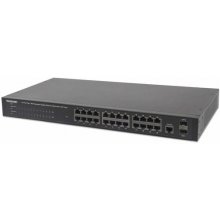 Intellinet 24-Port Gigabit Ethernet PoE+...