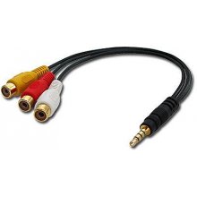 Lindy AV Adapter Cable - Stereo and...