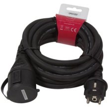 Logilink 5m 2xSchuko Black