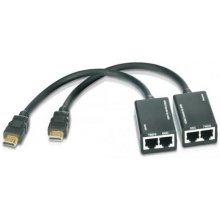 Techly Amplifier HDMI Cat 5e / 6 Compact 30m...