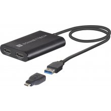 Sonnet Adapter USB 3 Dual 4K 60Hz HDMI, for...