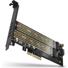 AXAGON PCI-E 3.0 PCEM2-D 4x - DUAL M.2 SSD...
