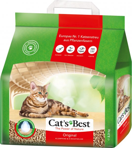 Cat's Best Cats best okoplus 5l clumping cat litter JRS00089 Pets24.ee