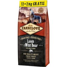 Carnilove Lamb & Wild Boar for Adult 12+2 kg