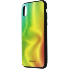 Tellur Cover Glass print for iPhone XS silk