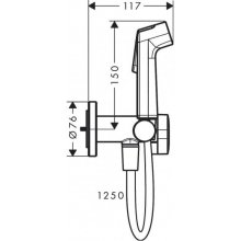 Hansgrohe HG S 1250mm 29232700