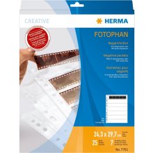 Herma Negative pockets PP clear 25...