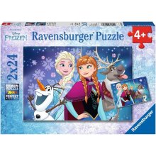 Ravensburger Puzzle 2x24 elements Frozen...