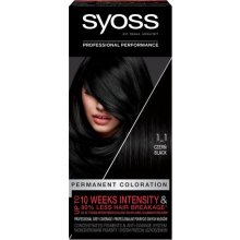 Syoss Permanent Coloration 1-1 Black 50ml -...