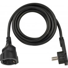 BRENNENSTUHL Extension cable, 1x angled flat...