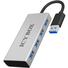 Icy Box Hub 4-Port IcyBox USB 3.0 IB-AC6104...