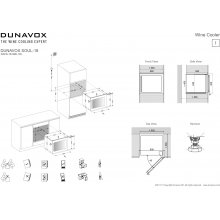 Dunavox Integreeritav veinikülmik...