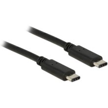 DeLOCK 0.5m USB 2.0 USB cable USB C Black