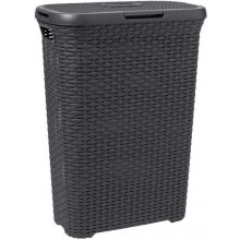 CURVER NATURAL STYLE laundry basket 60L Dark...