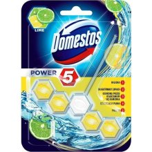 DOMESTOS Power 5 Lime toilet rim block 55g