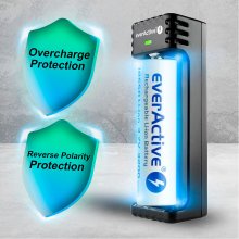 EverActive Charger for Cylindrical li-ion...
