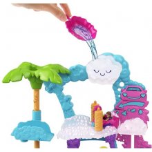 Polly Pocket POLLYVILLE FLAMINGO FUN CAR...