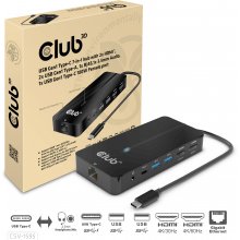Club 3D Club3D USB-7-in1-HUB USB-C > 2xHDMI...