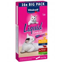 Vitakraft Cat Liquid-Snack with beef and...