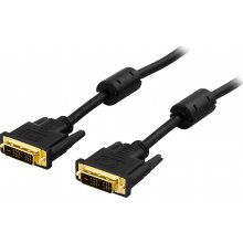 DELTACO DVI Single Link monitor cable DVI-D...