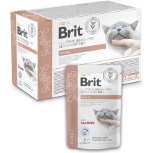 Brit GF Veterinary Diet s Cat Pouch Renal 85...
