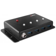 Lindy 4 Port USB 3.0 Metall Hub