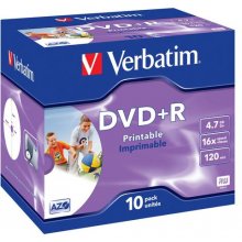 Verbatim DVD+R Wide Inkjet Printable ID...