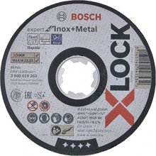 BOSCH cutting disk X-LOCK Expert for Inox +...