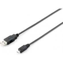 Equip Kabel USB-A 2.0 -> micro B St/St 1.80m...