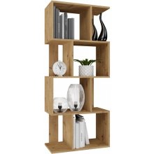 TOP E SHOP Bookcase FIESTA 4P 59.5x30x140...