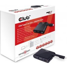 Club 3D CLUB3D USB Type C to VGA + USB 3.0 +...
