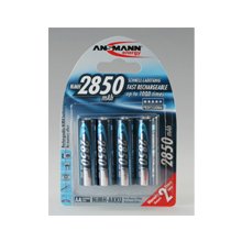 Ansmann 1x4 NiMH rech. battery 2850 Mignon...