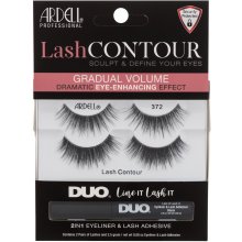 Ardell Lash Contour 372 Black 2pc - False...