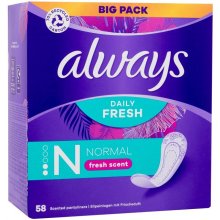 Always Daily Fresh Normal Fresh Scent 58pc -...