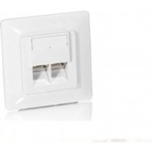 EQUIP Cat.5e German Modular Faceplate