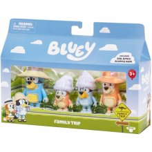 Tm Toys Figures Bluey Family trip