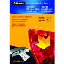 FELLOWES LAMINATOR ACC CLEANING SHEET/10PCS...