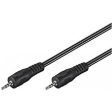 Wentronic Goobay Audiokabel 1,5M MJack han -...