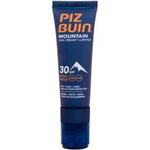 PIZ BUIN Mountain Sun Cream + Lipstick 20ml...