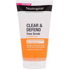 Neutrogena Clear & Defend Face Scrub 150ml -...