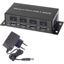 Renkforce 1318454 interface hub USB 3.2 Gen...